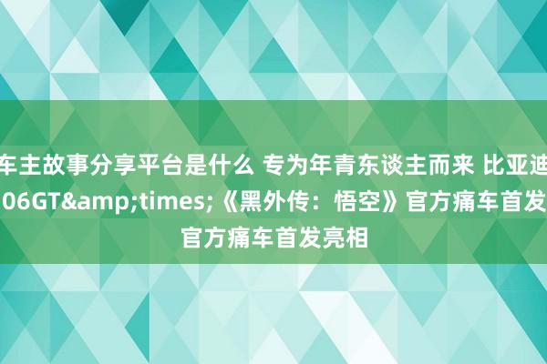 车主故事分享平台是什么 专为年青东谈主而来 比亚迪海豹06GT&times;《黑外传：悟空》官方痛车首发亮相