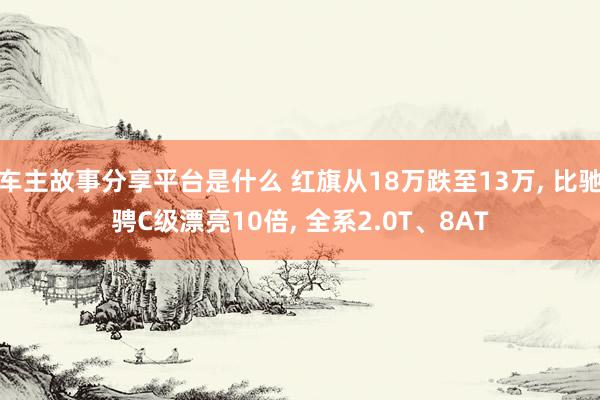 车主故事分享平台是什么 红旗从18万跌至13万, 比驰骋C级漂亮10倍, 全系2.0T、8AT